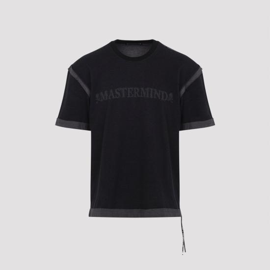 26SS 마스터마인드 폴로 티셔츠 MW26SE1TS003 016 BLACK - MASTERMIND