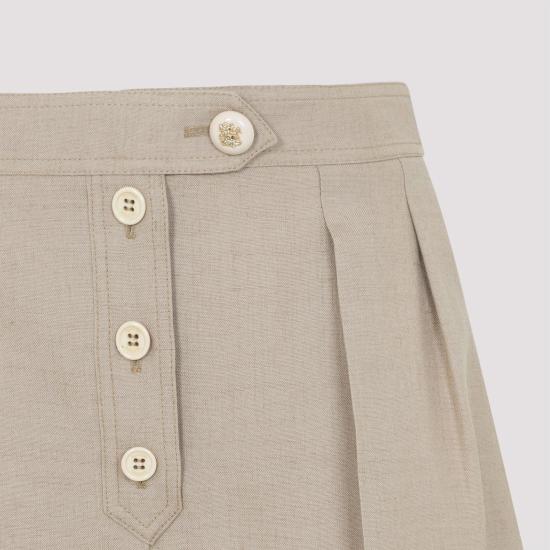 26SS 발렌티노 가라바니 숏팬츠 8B3RF0N89EK 0BG BEIGE NUDE NEUTRALS - VALENTINO GARAVANI