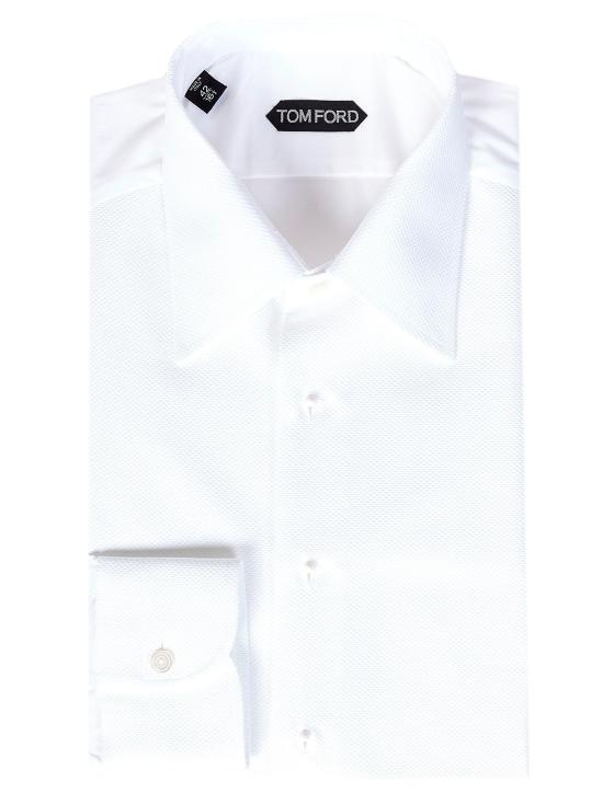 25FW 톰포드 셔츠 HFCN02CGS01 AW001 WHITE - TOMFORD