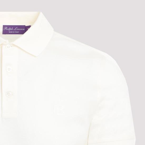  랄프로렌 퍼플라벨 폴로 티셔츠 790877021026 CLASSIC CREAM WHITE - RALPH LAUREN PURPLE LABEL