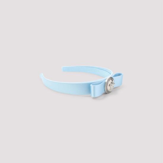 26SS 베르사체 모자 1014906 1A16336 1VH40 PASTEL BLUE PALLADIO - VERSACE