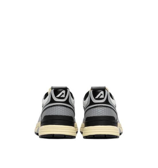 26SS 오트리 하이퍼웨이 스니커즈 HYLM MV03 BIANCO ARGENTO NERO - AUTRY