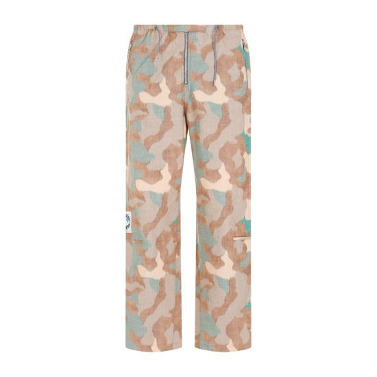  아크네 스튜디오 스트레이트 팬츠 BK0595 AH8 ORANGE GREEN MULTICOLOUR