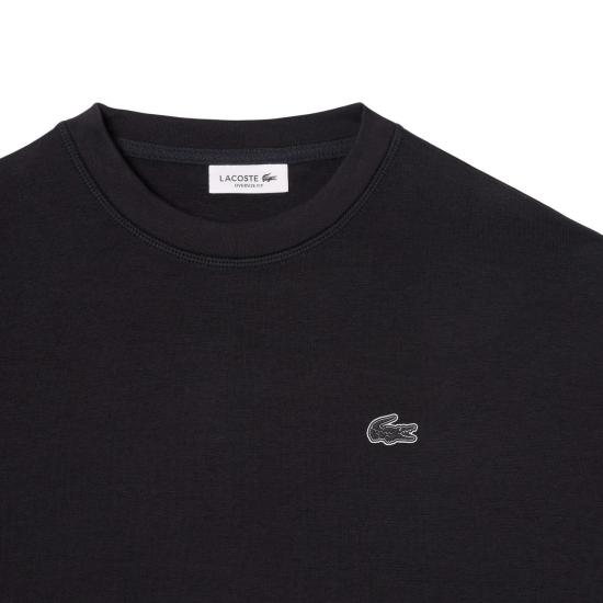 라코스테 라코스테 더블 페이스드 스웨트셔츠 SF5614 031 NERO BLACK - LACOSTE