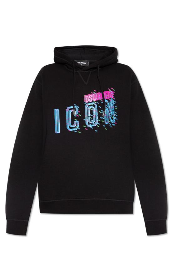 FALL WINTER 디스퀘어드2 긴팔 티셔츠 S79GU0110 S25516900 BLACK