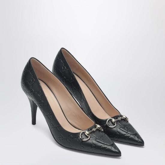 26SS 구찌 힐/펌프스 853318AAD4U 1000 BLACK - GUCCI
