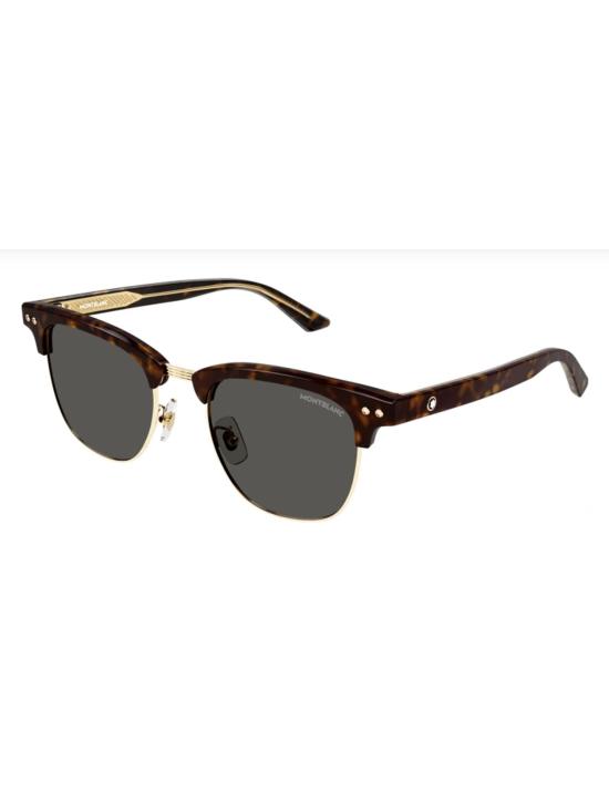 26SS 몽블랑 선글라스 MB0382S 003 HAVANA HAVANA GREY BROWN - MONTBLANC