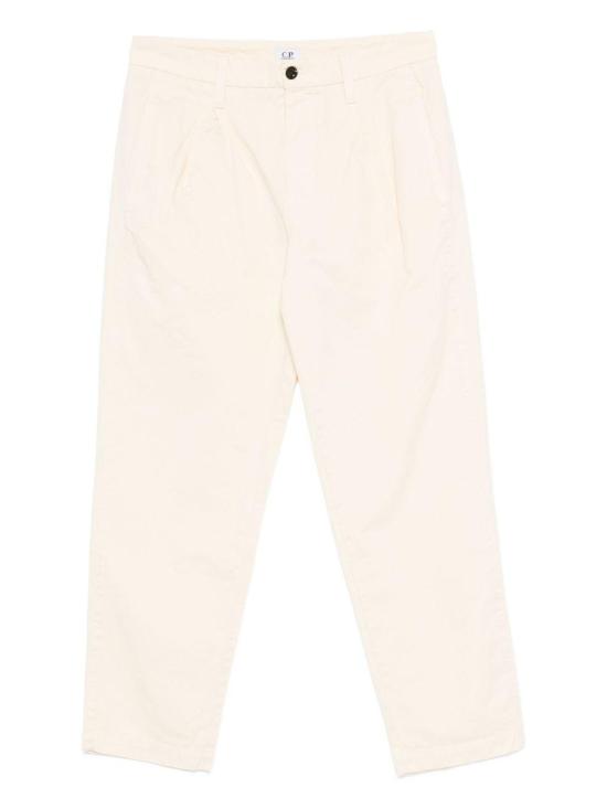 25FW 씨피 컴퍼니 스트레이트 팬츠 19CMPA213A110458G 402 WHITE