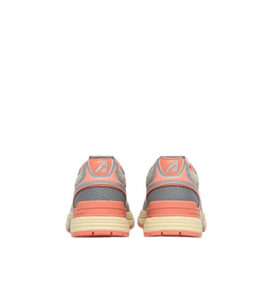 26SS 오트리 HYPERWAY 하이퍼웨이 스니커즈 HYLW MV07 BIANCO ARGENTO PEACH PINK - AUTRY