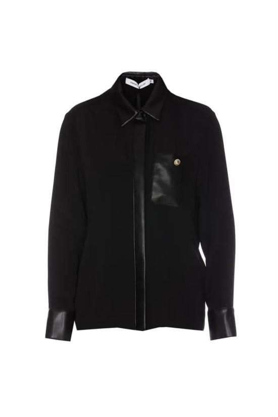  시모나 코르셀리니 셔츠 A23CPCA007 010078 BLACK