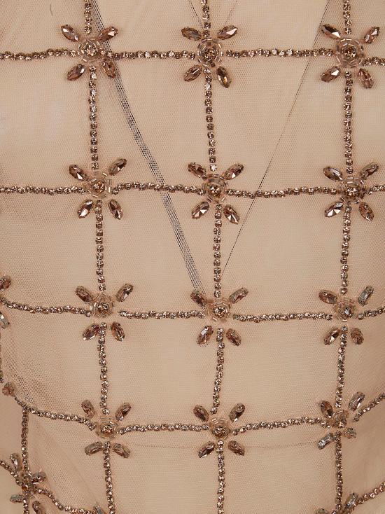 26SS 핑코 탑 106437 A32B ZN6 NUDO CRYSTAL NUDE NEUTRALS - PINKO