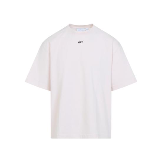 26SS 오프화이트 폴로 티셔츠 OMAA120S26JER00R6080 FADE OUT MAUVE NUDE NEUTRALS