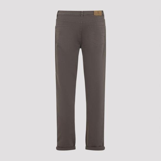 26SS 브루넬로 쿠치넬리 라이트웨이트 데님 팬츠 M277PD3210 C7503 NOCCIOLA NUDE NEUTRALS - BRUNELLO CUCINELLI