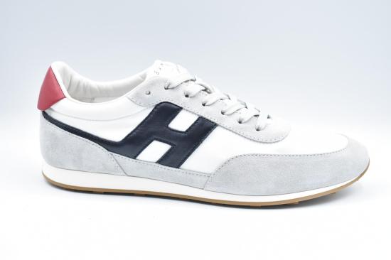 26SS 호간 드레스 슈즈 HXM6990FZ90UZA793S BIANCO BLU ROSSO