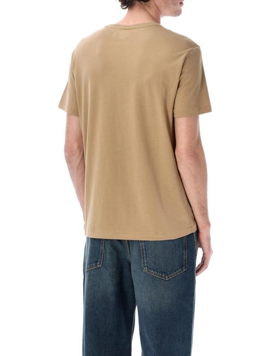 26SS 폴로 랄프로렌 포니로고 자수 반팔 티셔츠 710671438 329 BROWN - POLO RALPH LAUREN