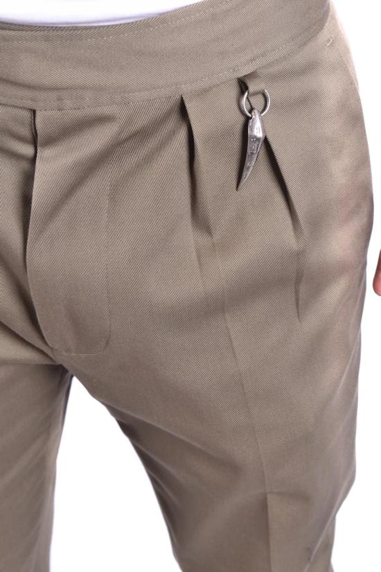  로베르토 카발리 스트레이트 팬츠 ORT204 FN06304749 KHAKI - ROBERTO CAVALLI