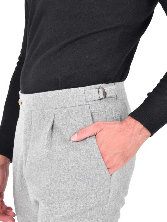 25FW 프랜지스 콜렉션 스트레이트 팬츠 4CP89AUTXMUNUI 20 GREY - FRANZESE COLLECTION