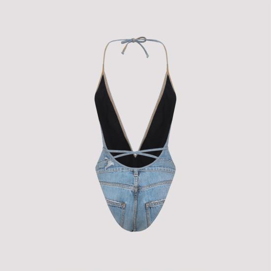 26SS 디젤 비치웨어 A18751 0BNCW E6866 DENIM BLUE - DIESEL