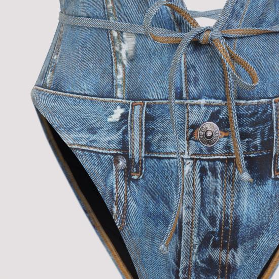 26SS 디젤 비치웨어 A18751 0BNCW E6866 DENIM BLUE - DIESEL