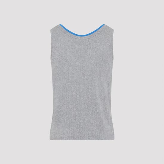 26SS 드리스 반 노튼 탑 2610211223136 813 GREY MELANGE - DRIES VAN NOTEN