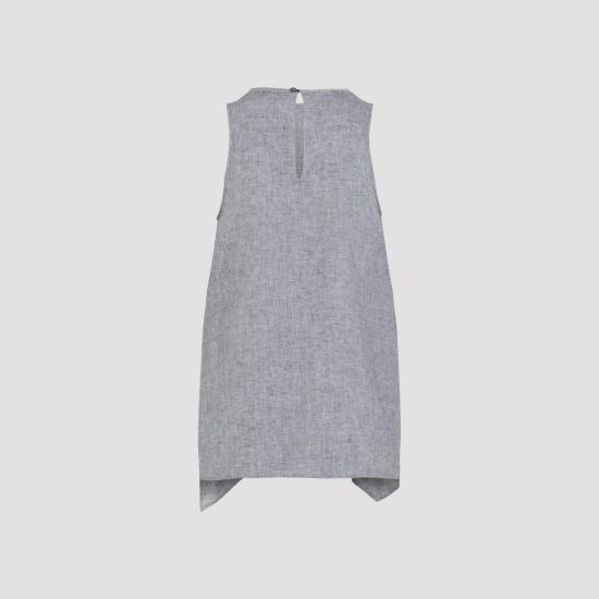 26SS 페세리코 탑 S08197 02600 962 BLU BLUE - PESERICO