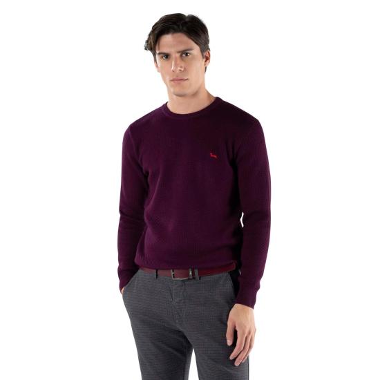  하몬트앤블레인 긴팔 티셔츠 HRI486030277 521 VIOLA PURPLE