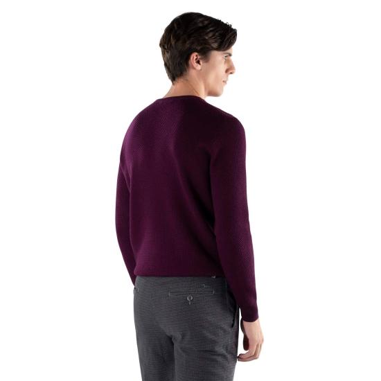 하몬트앤블레인 긴팔 티셔츠 HRI486030277 521 VIOLA PURPLE - HARMONT & BLAINE