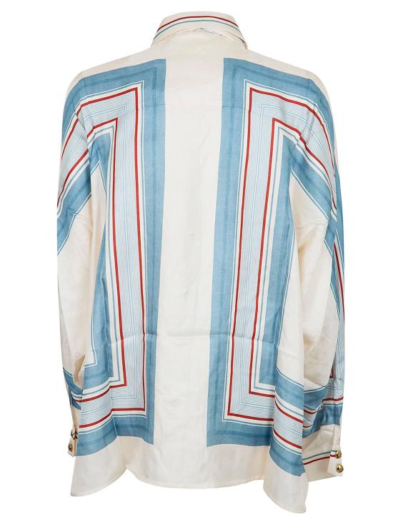 26SS 짐머만 셔츠 6357TC26R TIKSTR TICKING STRIPE MULTICOLOUR - ZIMMERMANN