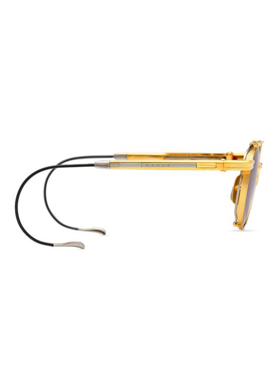 26SS 디타 선글라스 DES018 A 02 EPLX 18 22K GOLD PLATED BLACK METALLIC - DITA