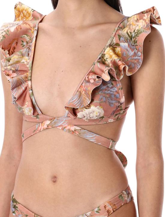 25SS 짐머만 비치웨어 2505WRS253 TRPOASPNK TROPIACL PINK - ZIMMERMANN