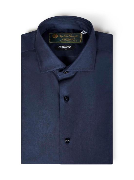 25FW 프랜지스 콜렉션 셔츠 LIF39001 BLU BLUE - FRANZESE COLLECTION