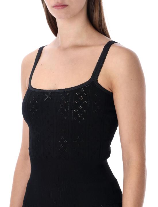 26SS JW앤더슨 탑 KW1469YN0309 999 BLACK - JW ANDERSON