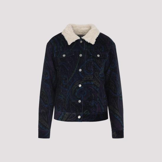 25FW 에트로 자켓 WRBA0062 99SAEE3 X0887 STAMPA F DO BLU BLUE - ETRO