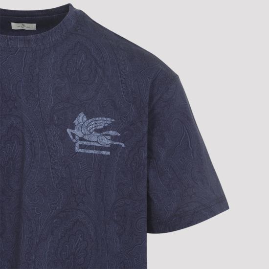 26SS 에트로 폴로 티셔츠 MRMA0004 AKG49 B0078 BLUE - ETRO