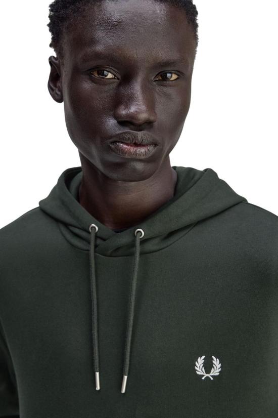 25FW 프레드페리 긴팔 티셔츠 M2643 T50 VERDE GREEN - FRED PERRY