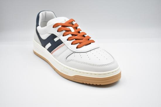  호간 드레스 슈즈 HXM6300EU50ODZ743L BIANCO ARANCIO - HOGAN