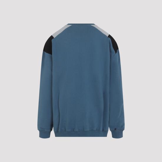 25FW 마틴로즈 긴팔 티셔츠 673JS01529D BLU BLUE AGEAN ROSE OUTLINE - MARTINE ROSE