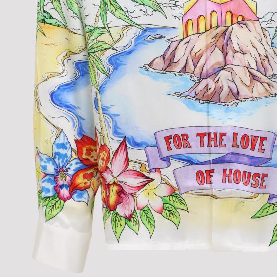 26SS 카사블랑카 셔츠 MSS26SH00602 BETTER DAYS MULTICOLOUR - CASABLANCA