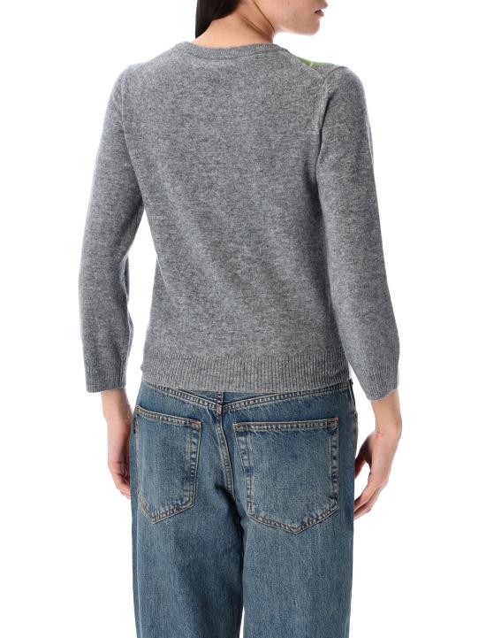 25FW 가니 니트웨어 K25122720 921 PALOMA MELANGE - GANNI