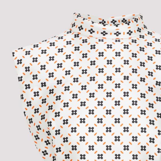  랑방 탑 RWTO03055683E23 002 CHALK NUDE NEUTRALS - LANVIN