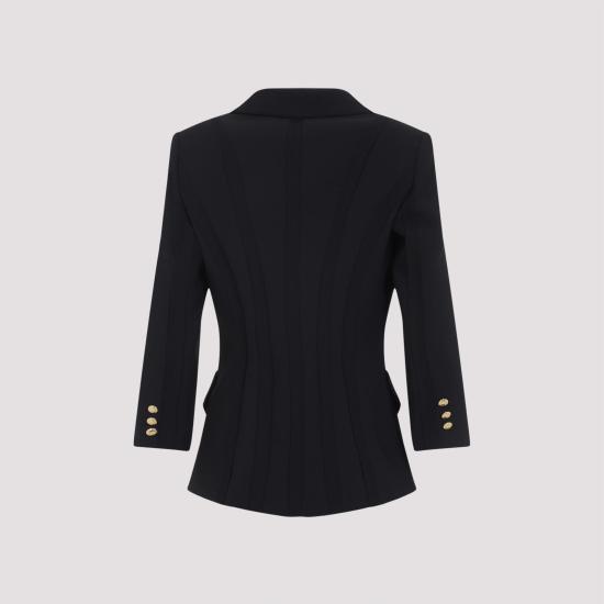 26SS 엘리자베타프랜치 자켓 GI21861E2 110 NERO BLACK - ELISABETTA FRANCHI