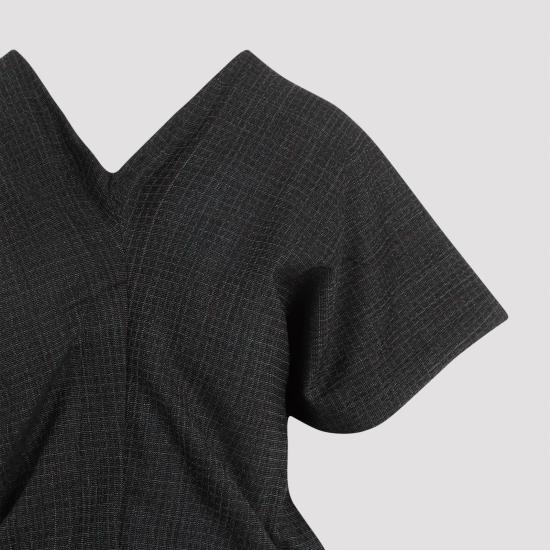  발렌시아가 탑 808855 TRT13 1077 BLACK GREEN - BALENCIAGA