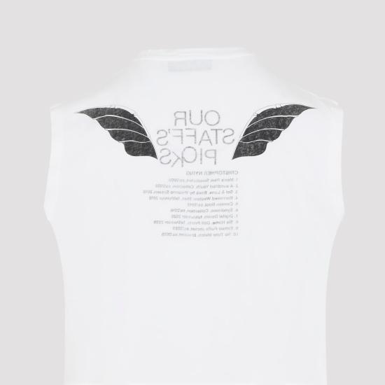 26SS 아워레가시 박스 롱슬리브 스프레이 페이드 고스트 스트라이프 M2266BSP STAFF PICKS WHITE - OUR LEGACY