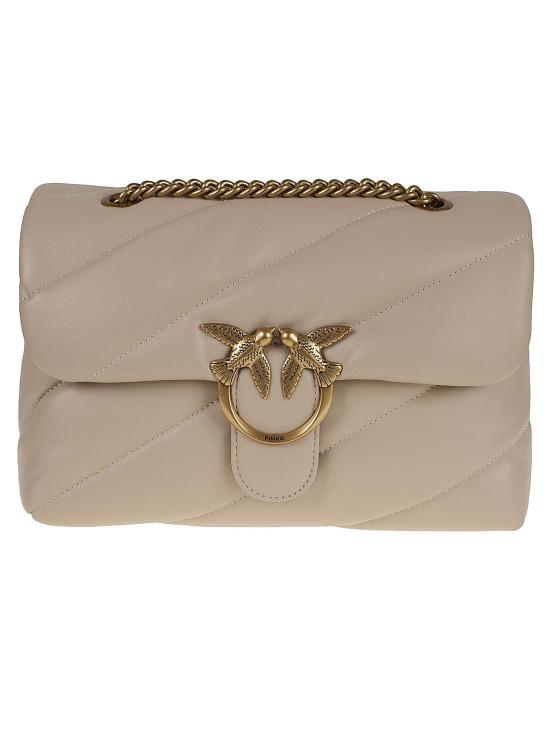 26SS 핑코 크로스백 100038 A0F2 C50Q BEIGE GRIGIO FUMO NUDE NEUTRALS