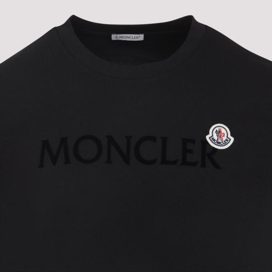25FW 몽클레어 폴로 티셔츠 K20918C00036 8390T 999 BLACK - MONCLER