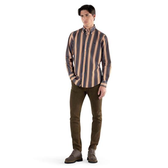 FALL WINTER 하몬트앤블레인 셔츠 CRI011012048B 702 CACAO BROWN - HARMONT & BLAINE