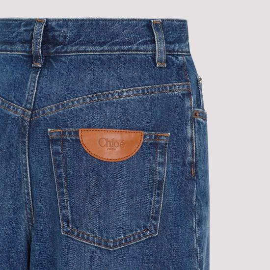  끌로에 데님 팬츠 CHC24ADP02150 402 NIGHT BLUE - CHLOE