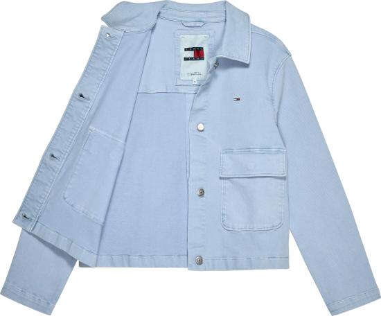  토미진 자켓 DW0DW17748 C3S AZZURRO CLEAR BLUE - TOMMY JEANS