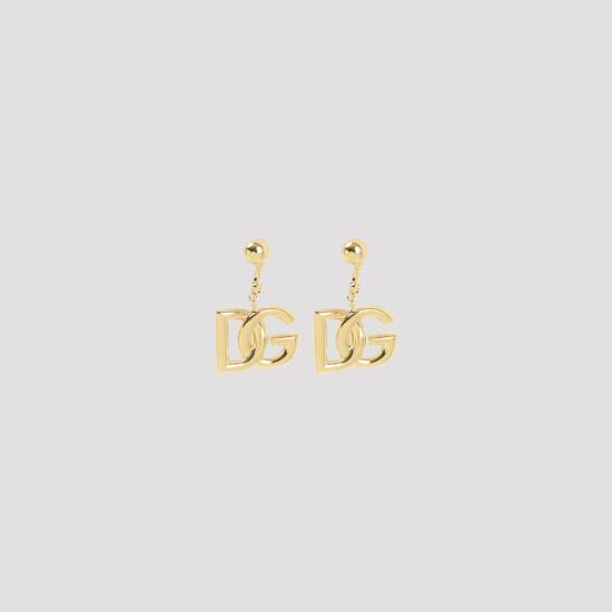 26SS 돌체앤가바나 이어링 WEN6P1 W1111 ZOO00 GOLD METALLIC - DOLCE & GABBANA