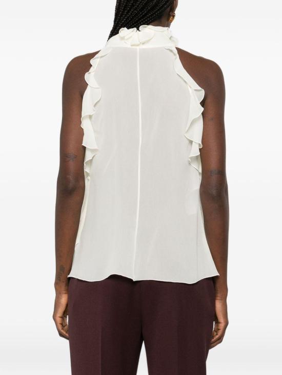 26SS 알렉산더 맥퀸 탑 846784QBADS 9311 WHITE - ALEXANDER MCQUEEN